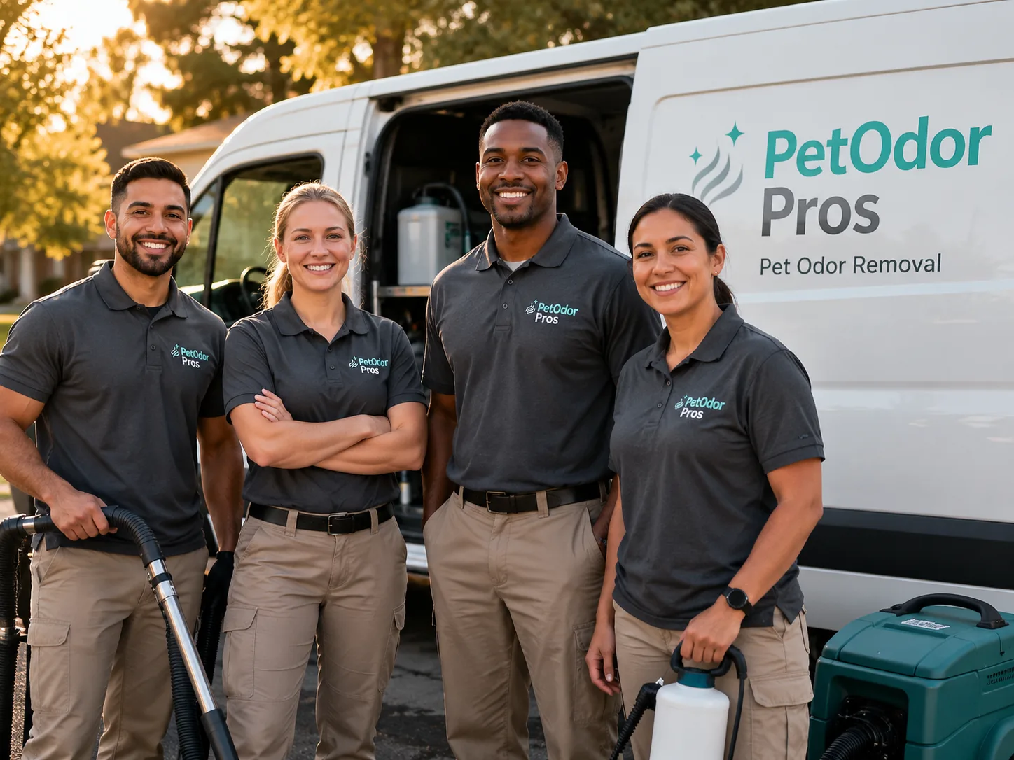 Pet Odor Removal team serving Deputy, IN